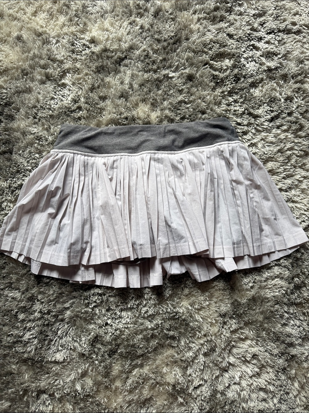 Light pink Lulu Lemon Mini Skirt S10 Built in shorts
